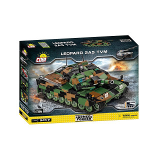 Коцки за градба, Armed Forces, Leopard 2A5 TVM, 945 парчиња 