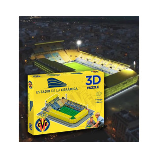 3D сложувалка - стадион, Villareal CF: De La Ceramica, 119 парчиња 