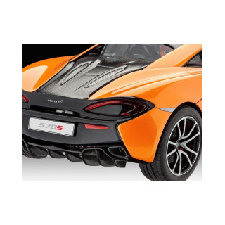 Сет макета + бои, McLaren 570S, 1:24 