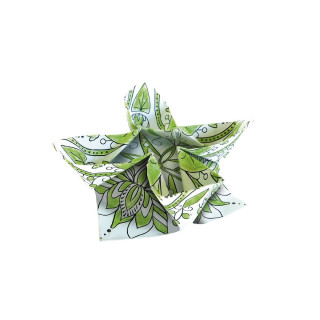 Оригами со мандала за боење - Лотос, 15 x 15 cm 