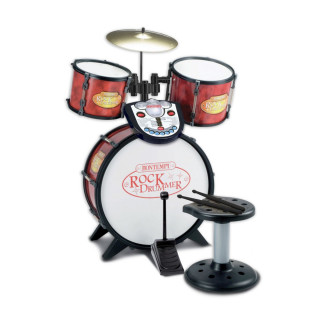 Тапани - сет со столче и електронски тутор, Music Academy Drum Set 