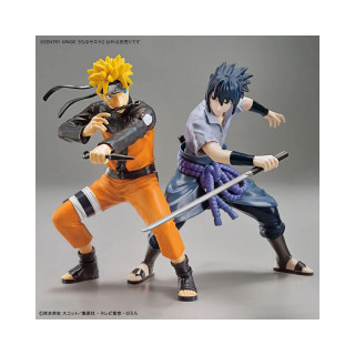 Фигура на склопување, BANDAI, Naruto - Entry Grade Uchiha Sasuke, 15cm 