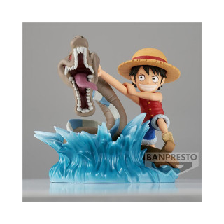 Фигура, BANPRESTO, One Piece Log Stories - Monkey D. Luffy vs Local Sea Monster 