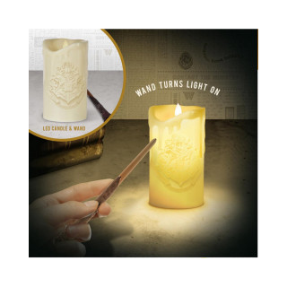 Столна ламба со далечинско управување, Paladone, Harry Potter - Candle with Wand 