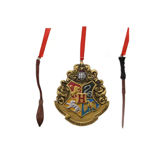 Сет лампиони, Harry Potter - Wand, Hogwarts Crest & Broom 