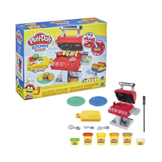 Креативен сет за игра, Play-Doh - Kitchen Creations: Grill'n Stamp 