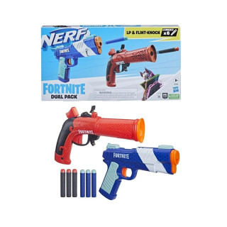 Сет играчки пиштоли со мека муниција, Nerf Fortnite Dual Pack 