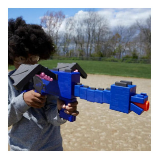 Играчка пушка со мека муниција, Nerf Minecraft Ender Dragon Blaster 