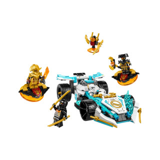 LEGO коцки, Ninjago: Dragons Rising, Zane’s Dragon Power Spinjitzu Race Car 