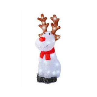 Декоративна фигура со LED светла, Reindeer, 50cm 