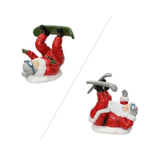 Декоративна фигура, Santa Claus Skiing, 2 дизајни 