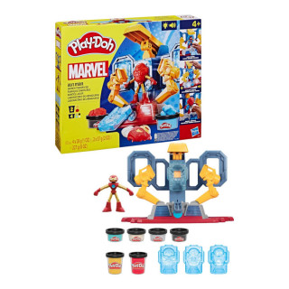 Сет за игра, Play-Doh: Marvel - Iron Man Armor Maker Lab 