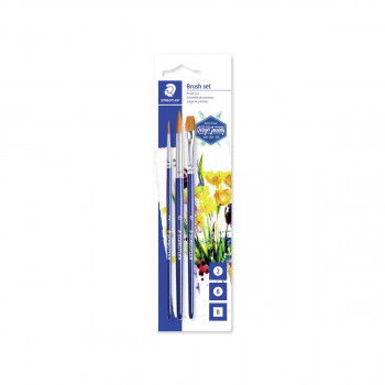 Сет од 3 четки за сликање, STAEDTLER® 989 