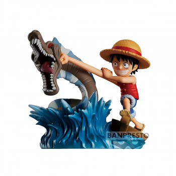 Фигура, BANPRESTO, One Piece Log Stories - Monkey D. Luffy vs Local Sea Monster 