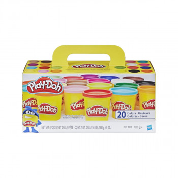 Тесто за моделирање, Play-Doh Super Color Pack, 1/20 