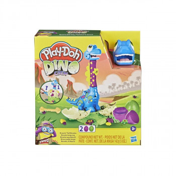 Креативен сет за игра, Play-Doh Dino Crew Growin Tall Bronto 