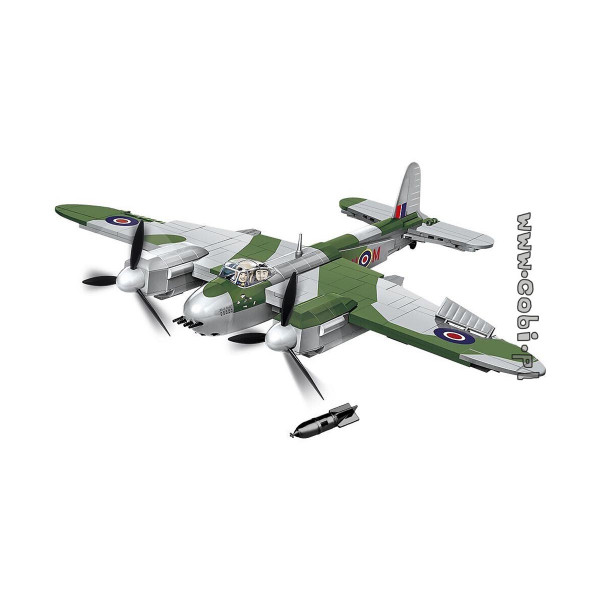Коцки за градба, WW2 Historical Collection, De Havilland Mosquito FB MK.VI, 452 парчиња 