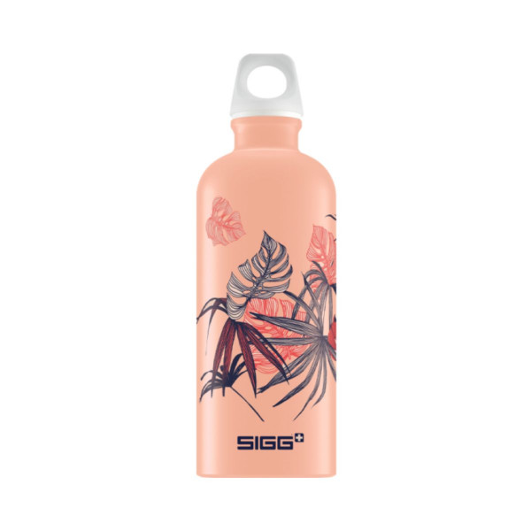 Шише за вода, Sigg, Florid Shy Pink Touch, 600мл 