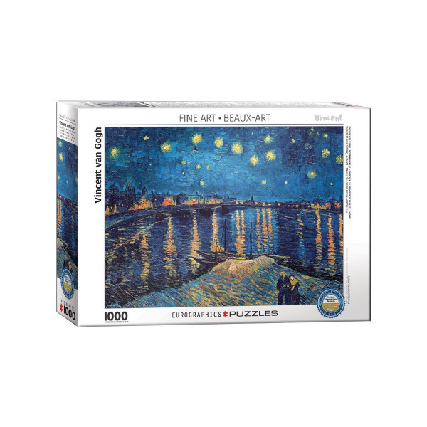 Сложувалка, The Starry Night Over the Rhone - Van Gogh, 1000 парчиња 