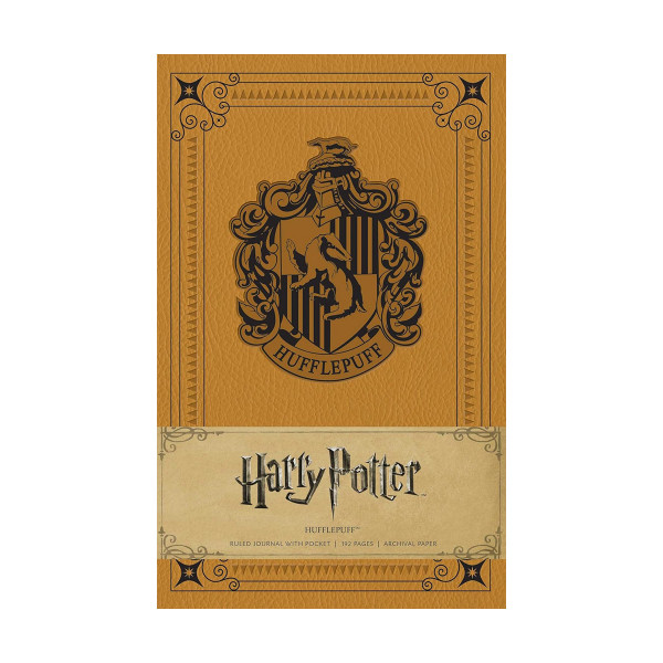 Harry Potter: Hufflepuff Hardcover Ruled Journal 