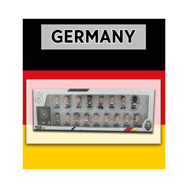 Сет фигури, Soccerstarz, Germany - Limited Edition Germany Team Pack, 17 фигури 