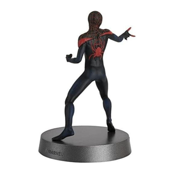 Метална фигура, Marvel: Spider-Man - Miles Morales (Eaglemoss Hero Collector) 