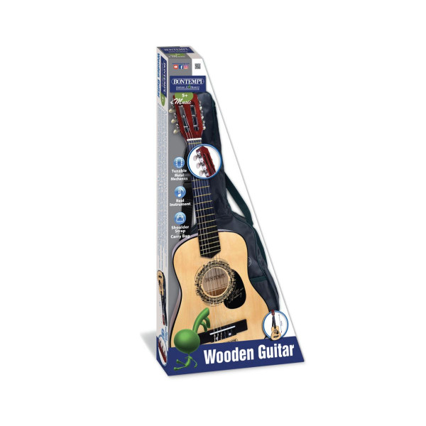 Класична дрвена гитара, iMusic Wooden Guitar, 75cm 