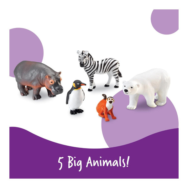 Сет фигури, Jumbo Zoo Animals 