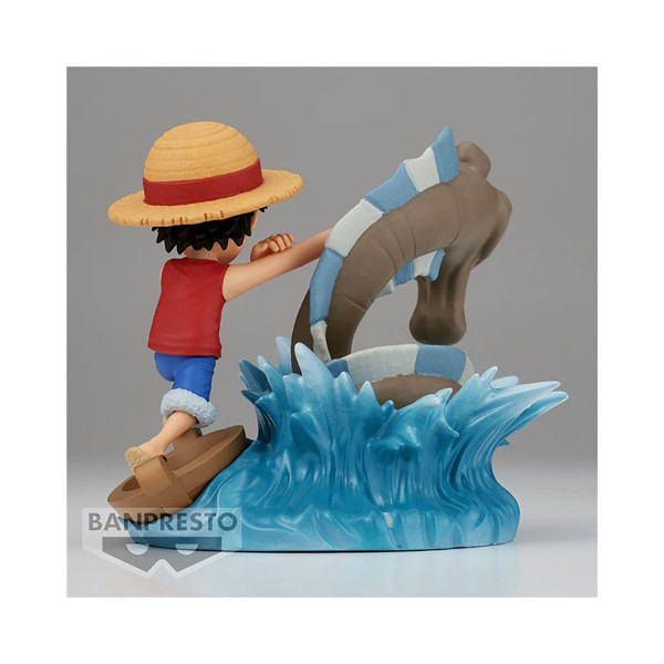 Фигура, BANPRESTO, One Piece Log Stories - Monkey D. Luffy vs Local Sea Monster 