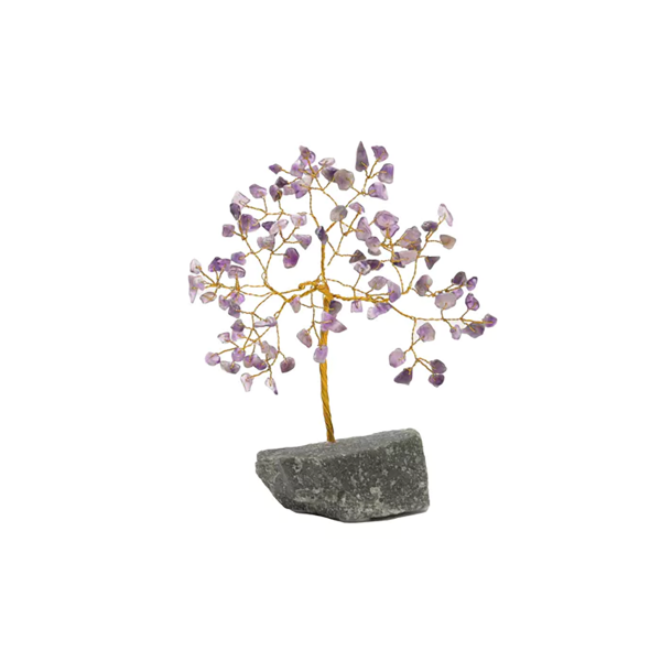 Дрво со кристалчиња, Sophia: Serenity - Gemstone Tree Amethyst Relax (мало) 