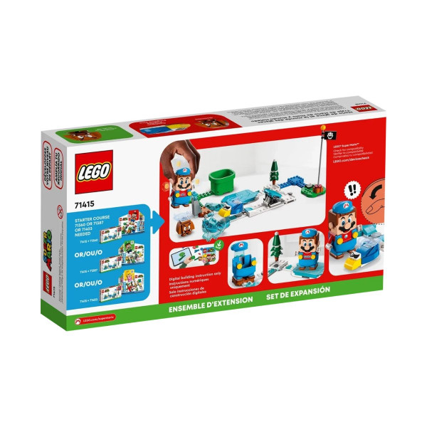 LEGO коцки, Super Mario: Ice Mario Suit and Frozen World (Expansion Set) 