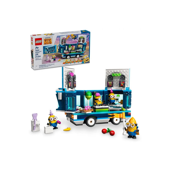 LEGO коцки, Despicable Me 4 - Minions' Music Party Bus 