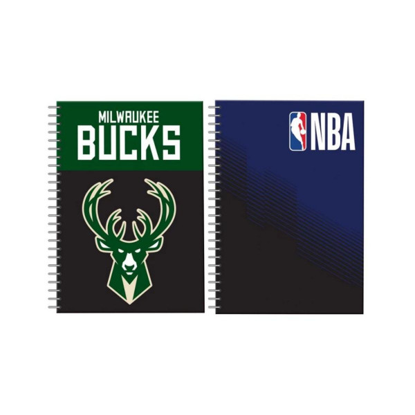 Тетратка, NBA/Milwaukee Bucks, A4, 2 дизајни 