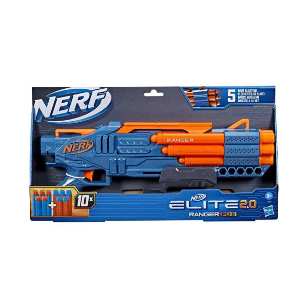 Играчка пушка со мека муниција, Nerf Elite 2.0 Ranger PD 5 