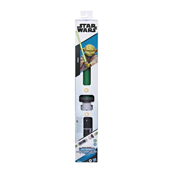 Играчка - Електронски меч, Star Wars Lightsaber Forge - Yoda 