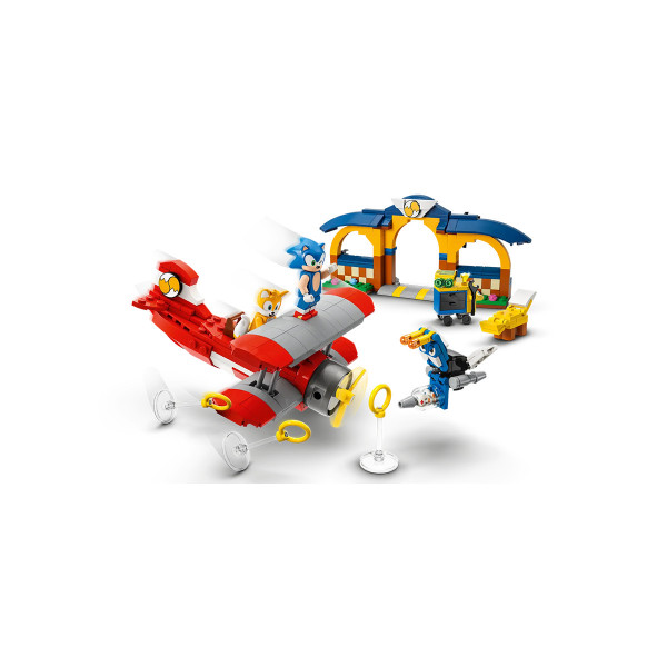 LEGO коцки, Sonic The Hedgehog, Tails' Workshop and Tornado Plane 