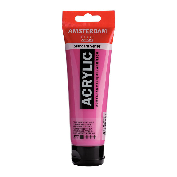 Акрилна боја, Amsterdam All Acrylics, Standard Series, 120 мл, perm. red violet light 