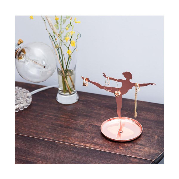 Држач за накит, Copper Ballerina Jewelry Stand, bakar 