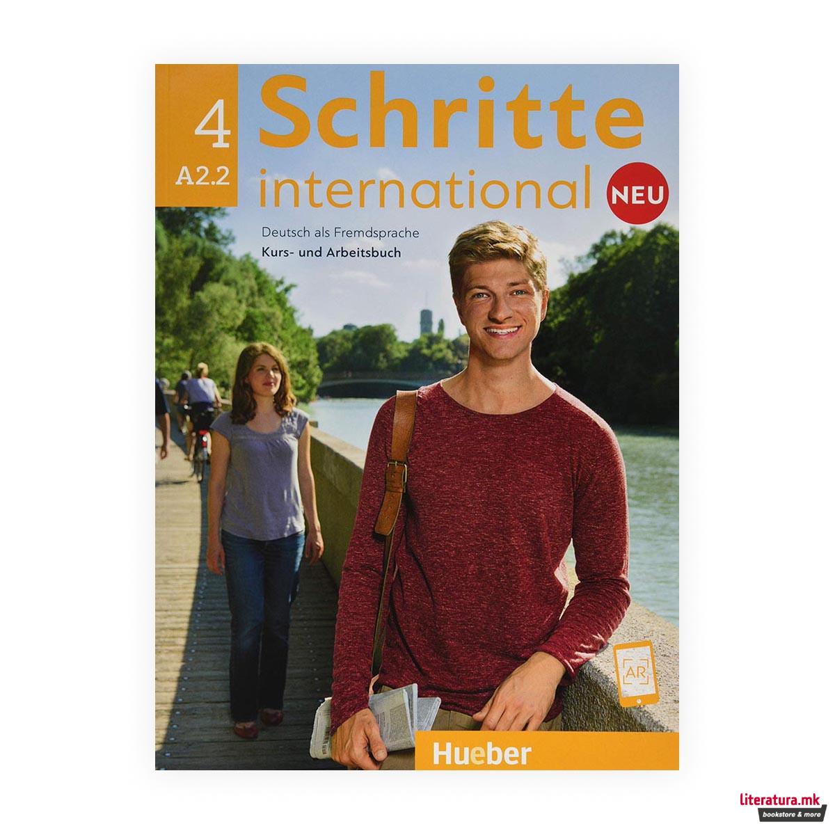 Schritte International neu : Kurs- und Arbeitsbuch A2.2 