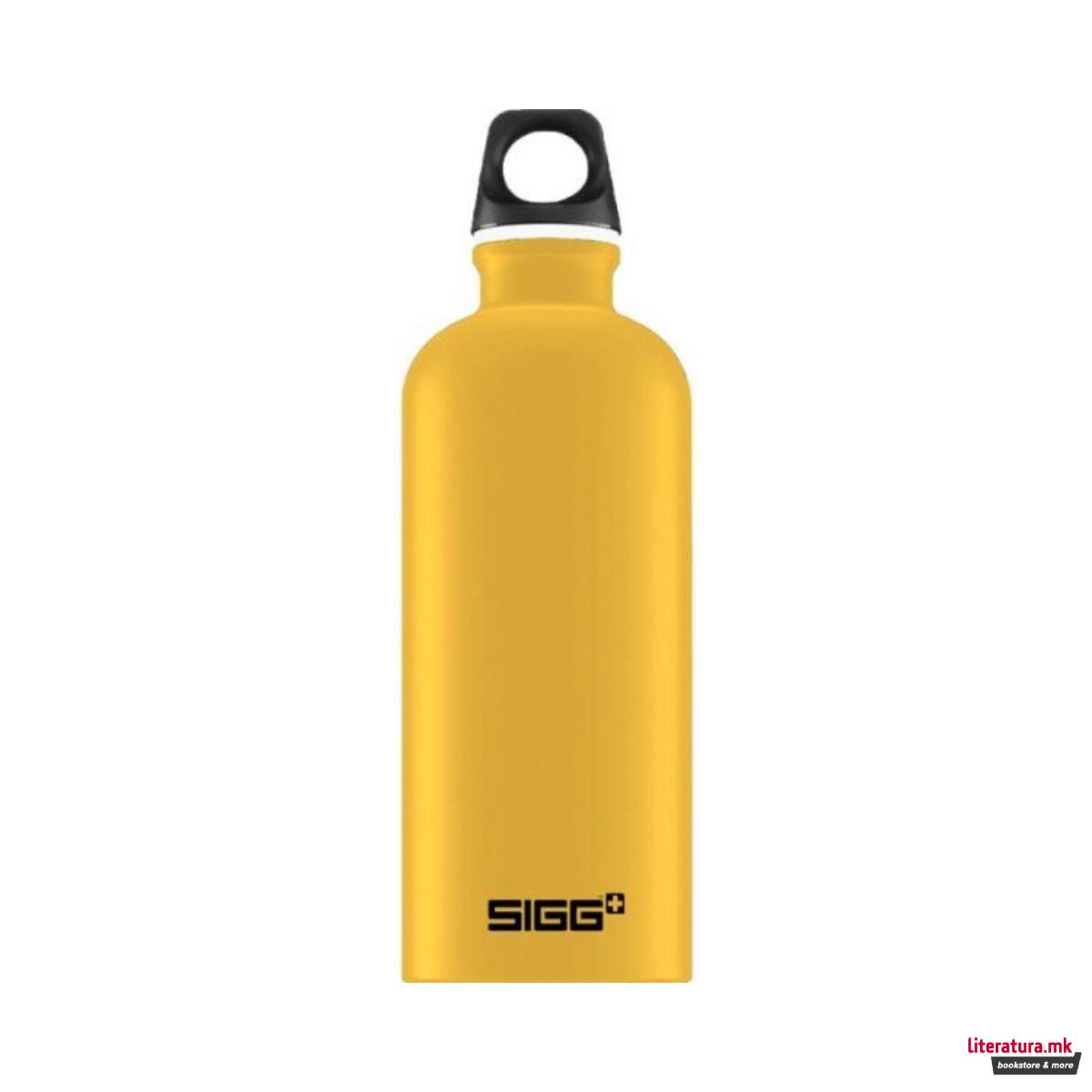 Шише за вода, Sigg, Traveller Mustard Touch, 1000мл 