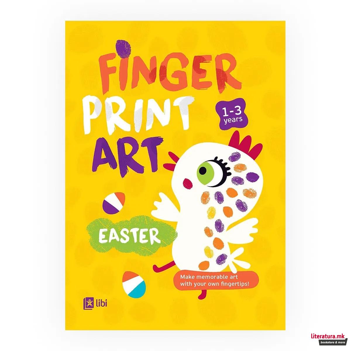 Fingerprint Art: Easter 