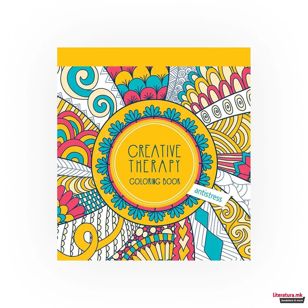 Creative Therapy Coloring Book - Antistress 