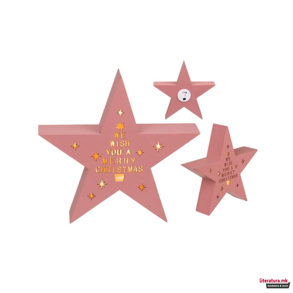 Новогодишен украс - Ѕвезда (LED) 