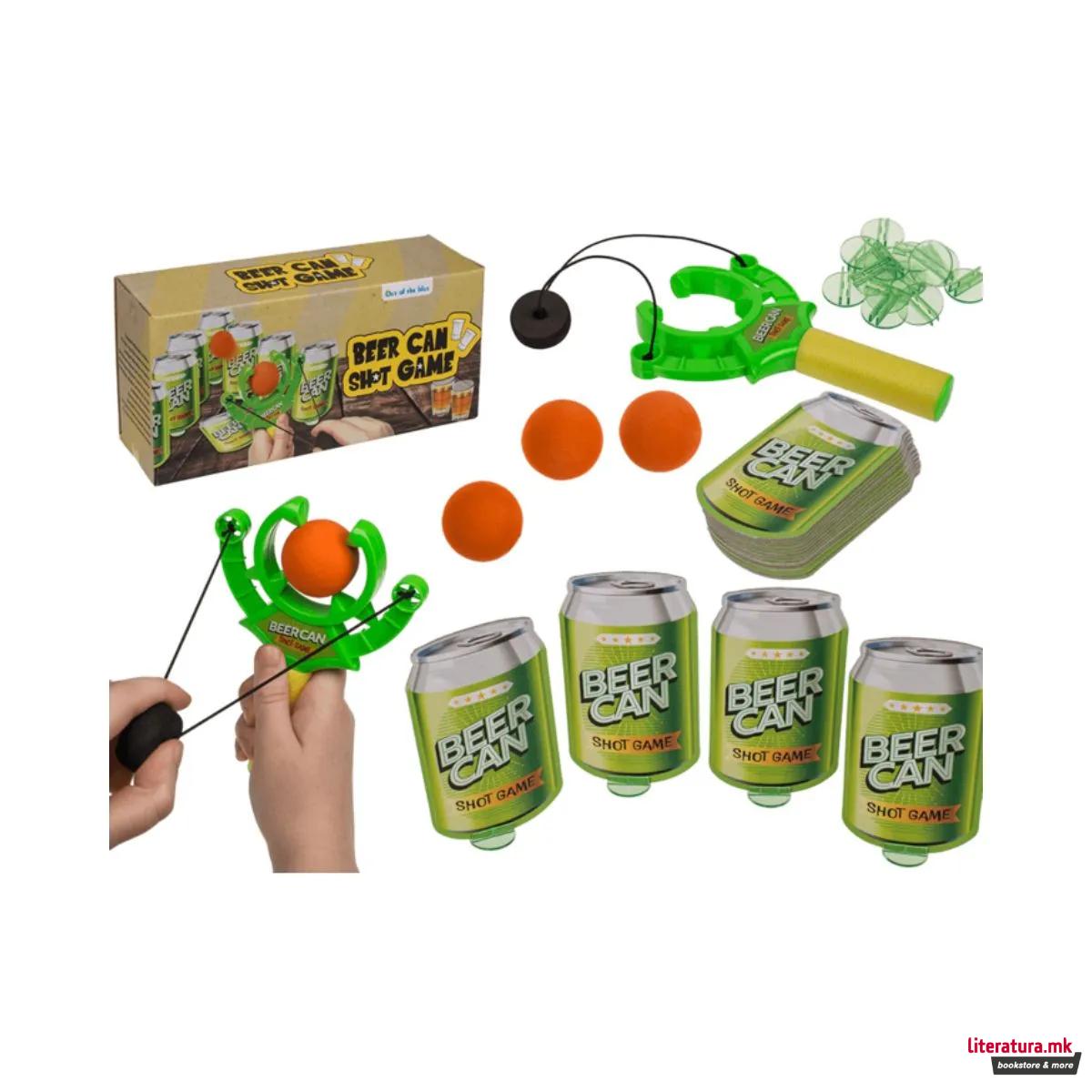 Друштвена игра, Beer Can Shot Game 