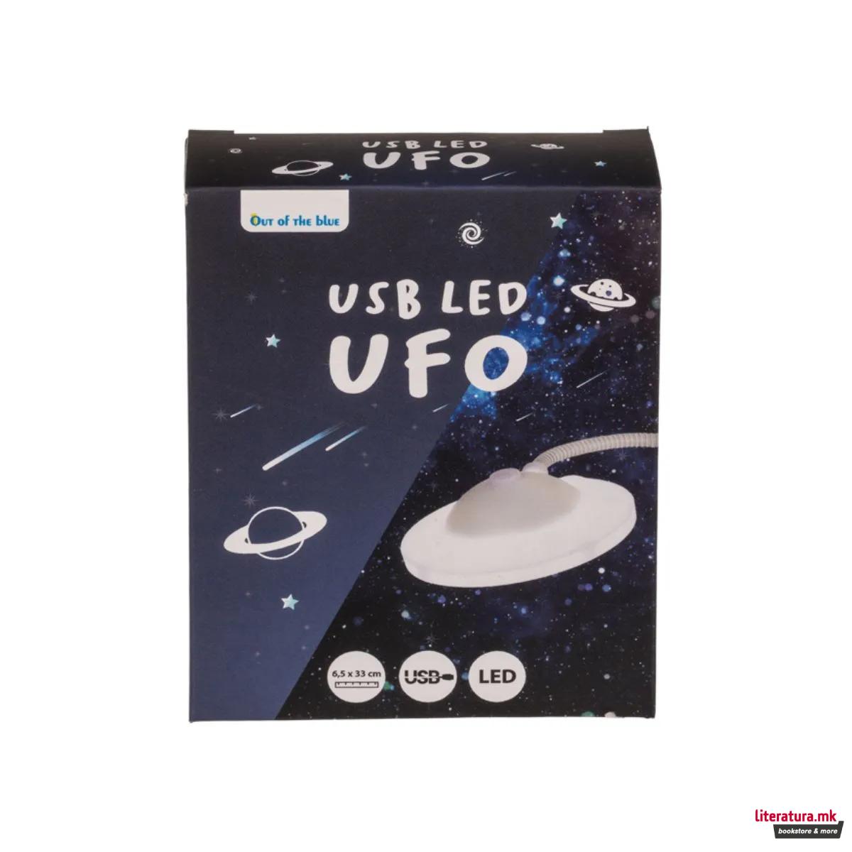 USB LED ламбичка - UFO 