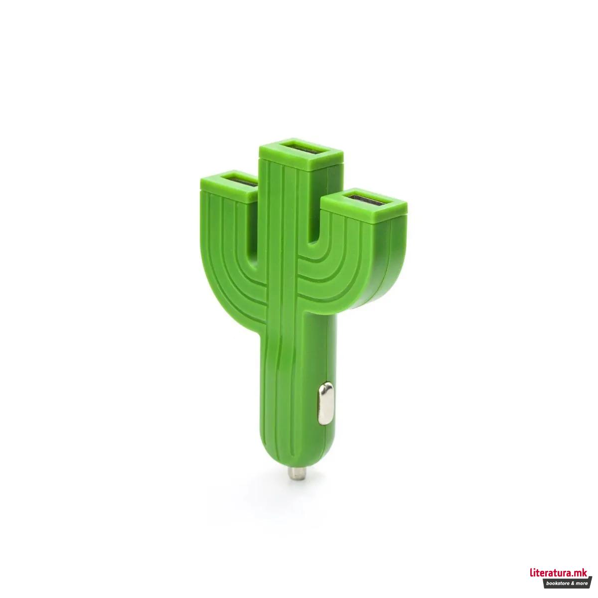Адаптер за полнење за во автомобил, Cactus 