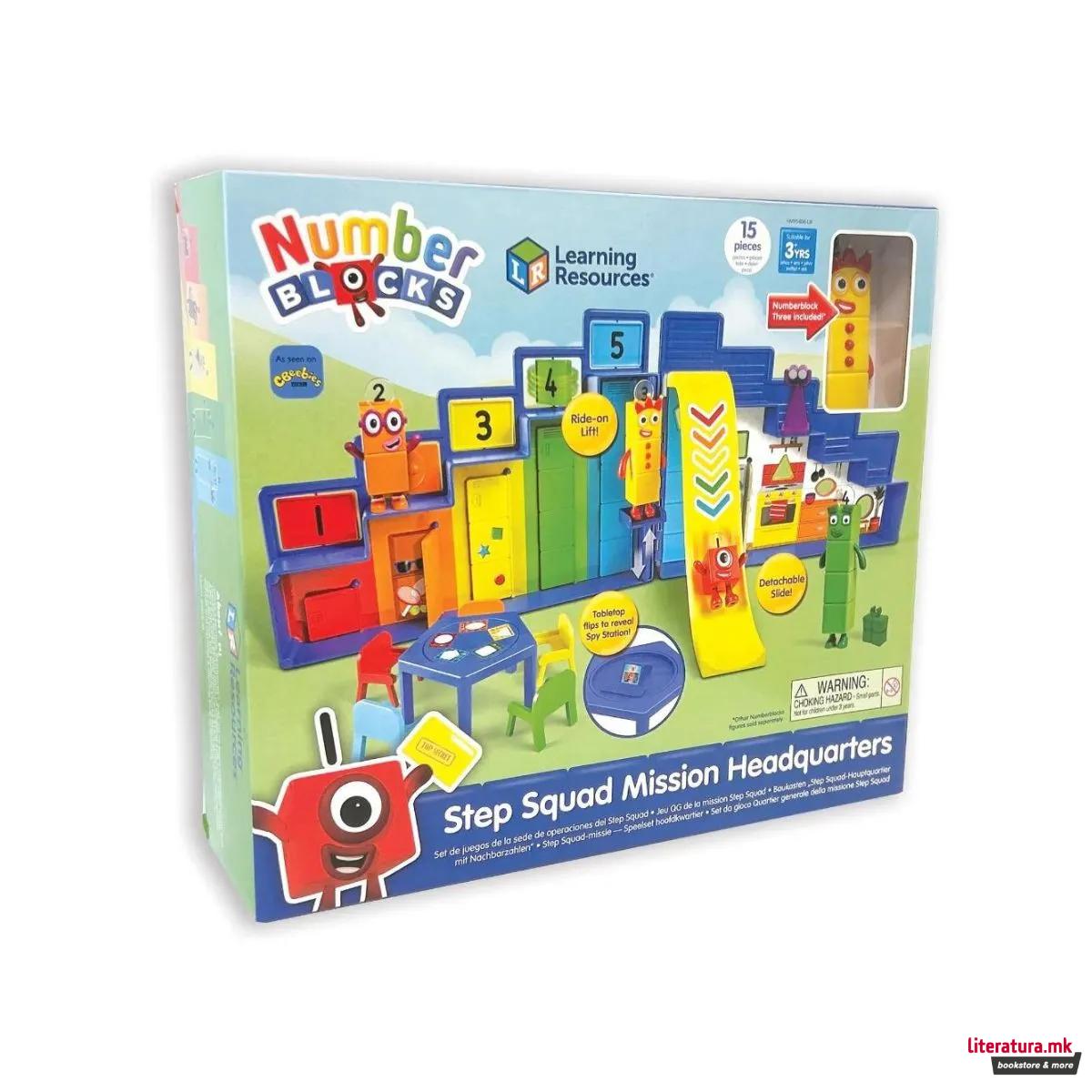 Сет за игра, Numberblocks - Step Squad Mission Headquarters 