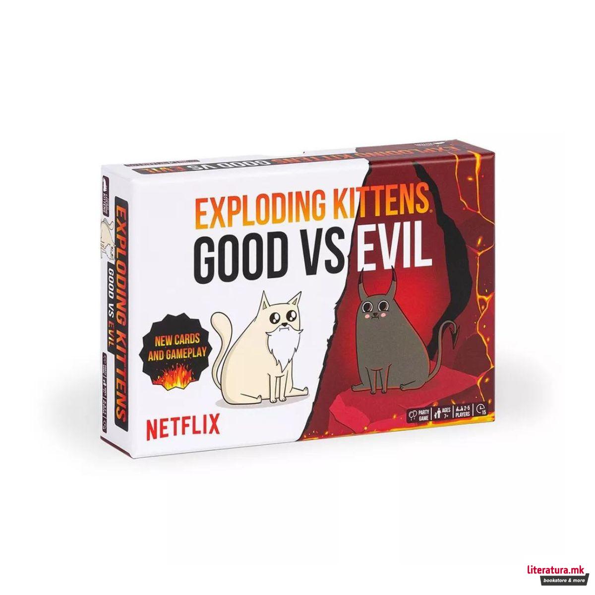 Друштвена игра, Exploding Kittens: Good vs. Evil 