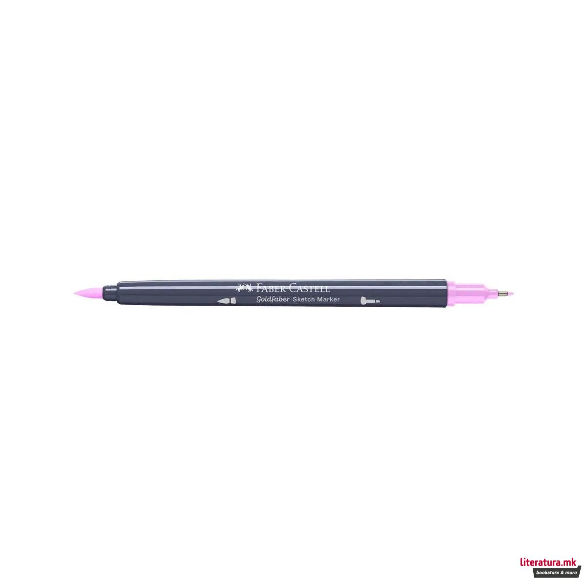 Двостран скеч маркер, Goldfaber - Light Magenta 