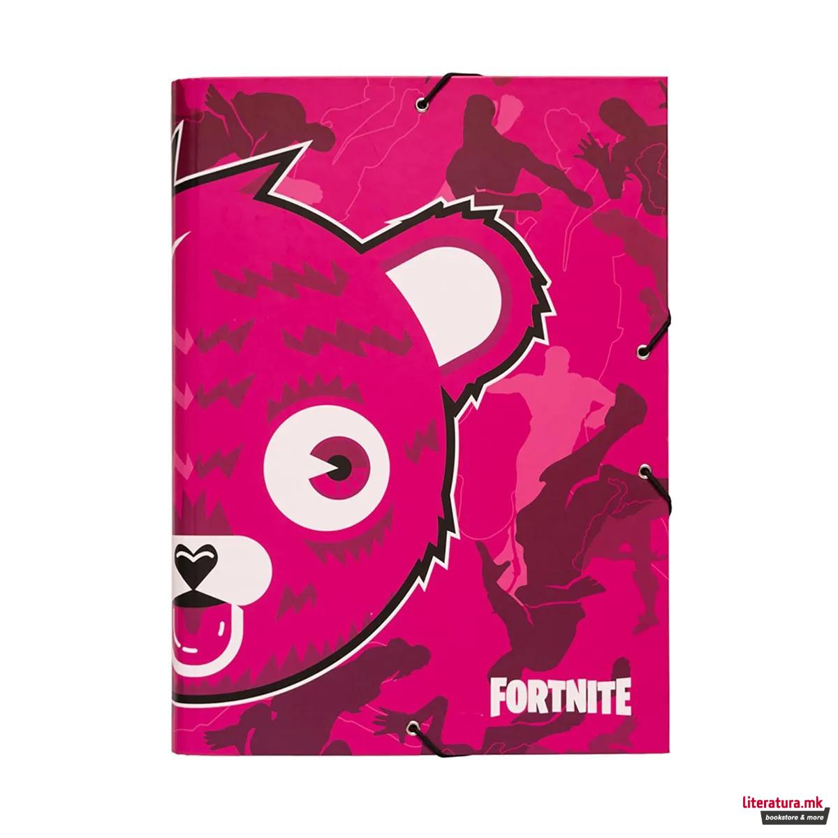 Папка со ластици, Fortnite, A4 